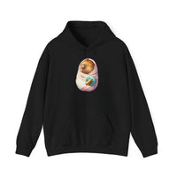 Baby Capybara Swaddle Cutie Unisex Hoodie