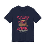 Capybara October Pink Breast Cancer Support Unisex T-Shirt