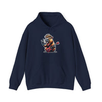 Stylish Capybara with Sunglasses and Boba Unisex Hoodie