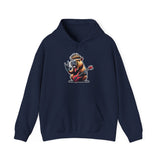 Stylish Capybara with Sunglasses and Boba Unisex Hoodie