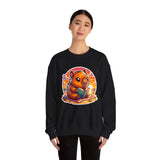 Adorable Capybara Sunset Reading Vibes Unisex Sweatshirt