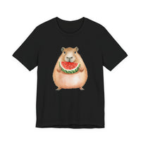 Capybara With Watermelon Slice Unisex T-Shirt