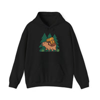 Hiking Capybara Trail Explorer Unisex Hoodie