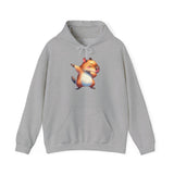 Capybara Doing the Dab Funny Cartoon Unisex Hoodie