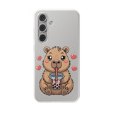Bubble Tea Bliss with Capy Phone Case