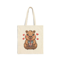 Bubble Tea Bliss with Capy Tote Bag