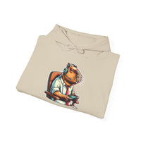 Gamer Capybara with Headset and Controller Unisex Hoodie