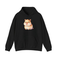Cute Chibi Capybara Pastel Art Unisex Hoodie