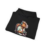 Gamer Capybara with Headset and Controller Unisex Hoodie