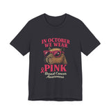Capybara October Pink Breast Cancer Support Unisex T-Shirt