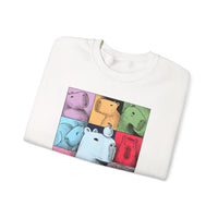 Funny Capybara Rodent Music Tour Vibes Unisex Sweatshirt