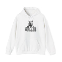 Business Capybara in Suit and Tie Unisex Hoodie