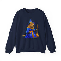 Wizard Capybara in Magic Robe Unisex Sweatshirt