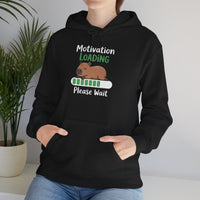 Funny Capybara Motivation Loading Please Wait Unisex Hoodie