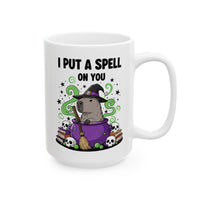 Capybara Put a Spell on You Ceramic Mug