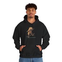 Skater Capybara Riding Skateboard Unisex Hoodie