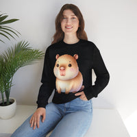 Cute Chibi Capybara Pastel Art Unisex Sweatshirt