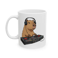 DJ Capy on the Mix Ceramic Mug