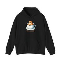 Capychino Capybara Coffee Pun Unisex Hoodie
