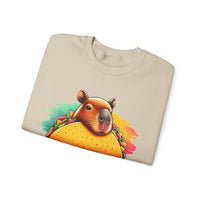 Tacobara Funny Capybara Taco Design Unisex Sweatshirt