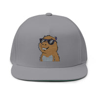 Capybara with Shades Snapback Hat
