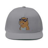 Capybara with Shades Snapback Hat
