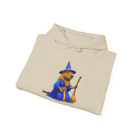 Wizard Capybara in Magic Robe Unisex Hoodie