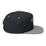 Minimal Capybara Outline Snapback Hat