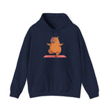Yoga Capybara Meditation Pose Unisex Hoodie