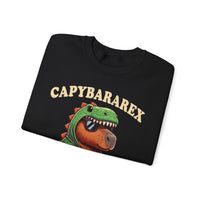 Capybara Rex Dinosaur Costume Design Unisex Sweatshirt