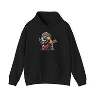 Stylish Capybara with Sunglasses and Boba Unisex Hoodie