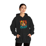 Take It Easy Capybara Relaxing Design Unisex Hoodie