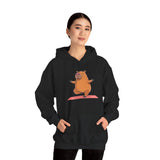 Yoga Capybara Meditation Pose Unisex Hoodie