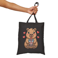 Bubble Tea Bliss with Capy Tote Bag
