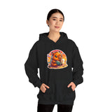 Adorable Capybara Sunset Reading Vibes Unisex Hoodie