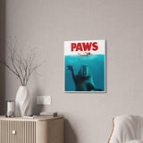 Capybara Paws Parody Canvas Print