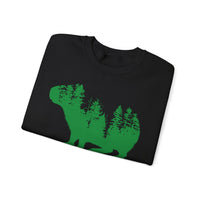 Nature Capybara Forest Silhouette Unisex Sweatshirt