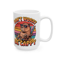 Don’t Worry Be Cappy Ceramic Mug