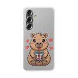 Bubble Tea Bliss with Capy Phone Case