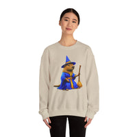 Wizard Capybara in Magic Robe Unisex Sweatshirt