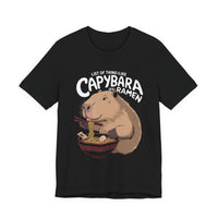 Capybara And Ramen Things I Like Unisex T-Shirt