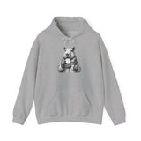 Cozy Capybara Drinking Coffee Mug Unisex Hoodie