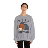 Napybara Funny Sleeping Capybara Design Unisex Sweatshirt