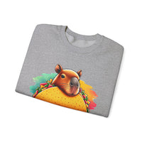 Tacobara Funny Capybara Taco Design Unisex Sweatshirt