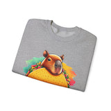 Tacobara Funny Capybara Taco Design Unisex Sweatshirt