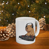 DJ Capy on the Mix Ceramic Mug