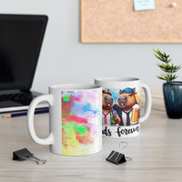Capybara Bros and Beers Ceramic Mug