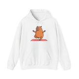 Yoga Capybara Meditation Pose Unisex Hoodie
