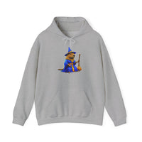 Wizard Capybara in Magic Robe Unisex Hoodie