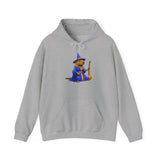 Wizard Capybara in Magic Robe Unisex Hoodie